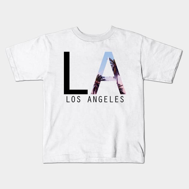 Los Angeles Kids T-Shirt by Meraki